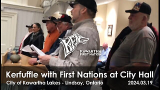 Kerfuffle With First Nations At City Hall -2024.03.19