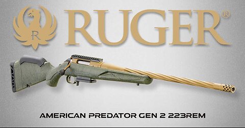 Ruger American Rifle Predator Gen 2 223REM