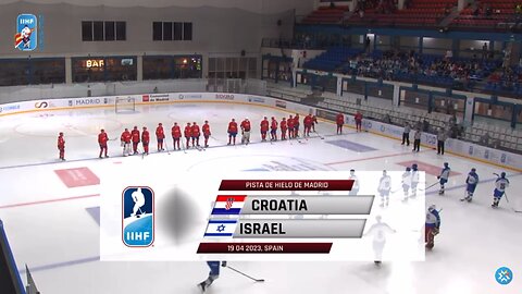 CROATIA vs ISRAEL | 2023 IIHF Men’s World Championship Spain Division IIA | Highlights