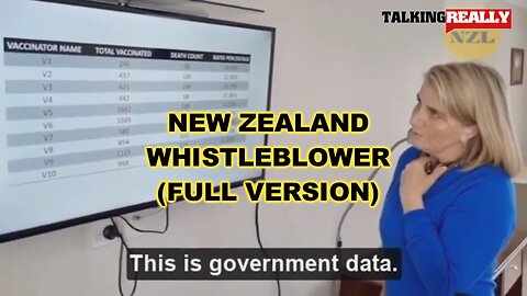 New Zealand Excess Death Whistleblower (part 2) | Talking Really Channel