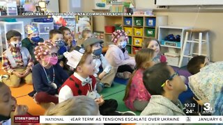 Take Time to Smile: Patriot Elementary celebrates 100th day of school