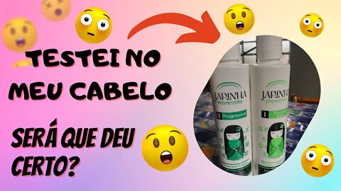 👉TESTEI O KIT DE PROGRESSIVA ORGÂNICA SEM FORMOL DA #SHOPEE/ ASSISTA O VIDEO E VEJA O RESULTADO🤔