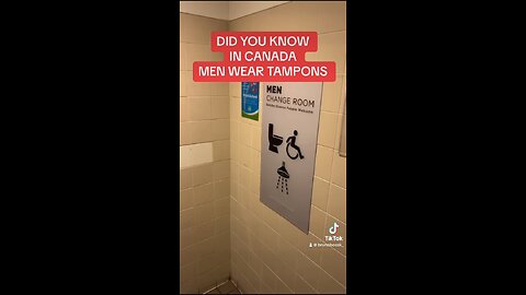 MEN IN CANADA WEAR TAMPONS