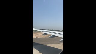 Qatar airways take off view ￼