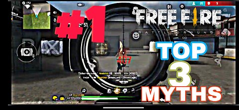 TOP 3 MYTHS IN FREE FIRE