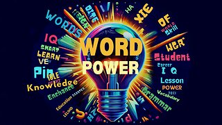 Words Can Change Your World? Weekly Enhancement #wordpower