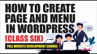 How to Create WordPress Page and Menu