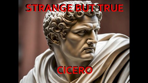 Strange but True: Cicero