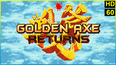 Golden Axe Returns [mod]. PC. 2 player CO-OP Playthrough Commentary. HD Video.