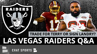 Las Vegas Raiders Rumors: AJ Brown Or Terry McLaurin Trade? Sign Jarvis Landry In Free Agency? | Q&A
