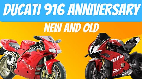 Ducati panigale 916 anniversary addition