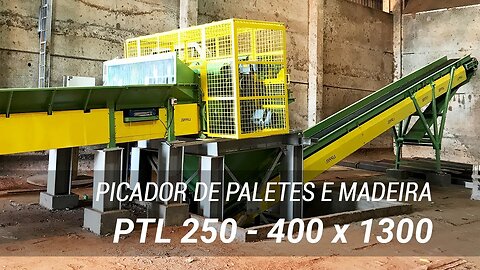 Picador a Tambor com Rolo Tracionado PTL 250/400 x 1300