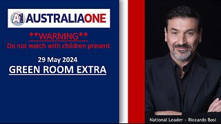 WARNING AustraliaOne Party - 29 May 2024 (8:00pm AEST)