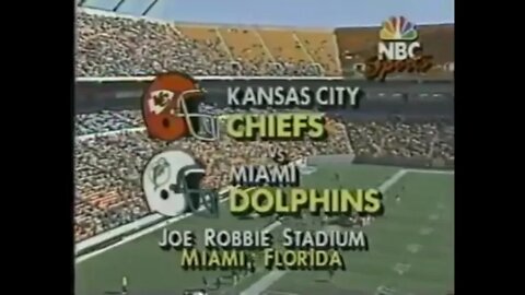 1989-12-24 Kansas City Chiefs vs Miami Dolphins