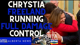 Completely Insane Chrystia Freeland is running full Inflation damage control for her beloved Justin.