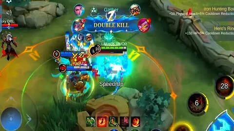 THAMUZ 18 KILL 2 KALI TRIPLE KILL #mlbb #shorts #shortvideo #mobilelegends