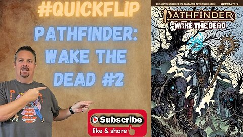 Pathfinder: Wake the Dead #2 Dynamite #QuickFlip Comic Review Fred Van Lente,Eman Casallos #shorts