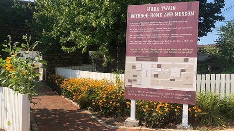 Mark Twain Home Tour in Hannibal MO