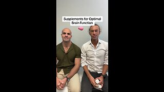 Supplements for optimal brain function 🧠 W/ @robertwblove