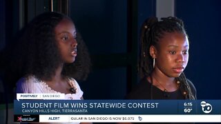 Local students' film wins statewide contest