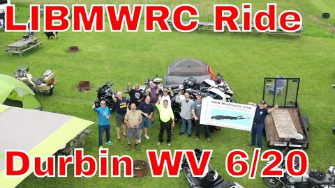 Durbin West Virginia LIBMWRC Club MC Ride 2020