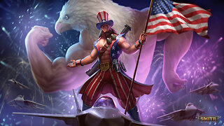 Happy 4th and lets Smite for freedom! #RumbleTakeOver