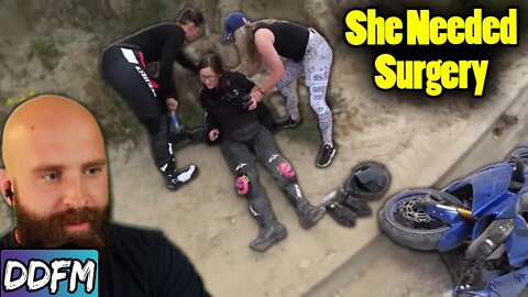 She Crashed Her Boyfriends 1000cc Motorcycle (Complete AAR)