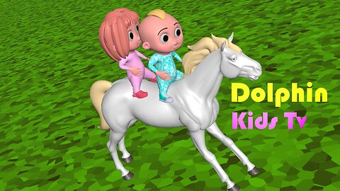 I am a Rocket Horse | Nursery Rhymes & Kids Songs | Dolphin Kids Tv