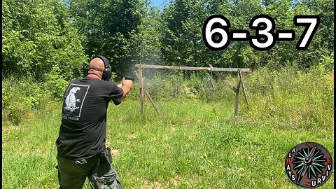6 Rounds 3 Seconds 7 Yards Pistol Cold Start