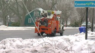 Ice storm causes power outages in West Seneca & Cheektowaga