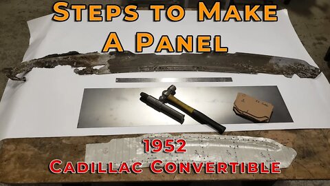 Steps to make a panel: 1952 Cadillac Convertible