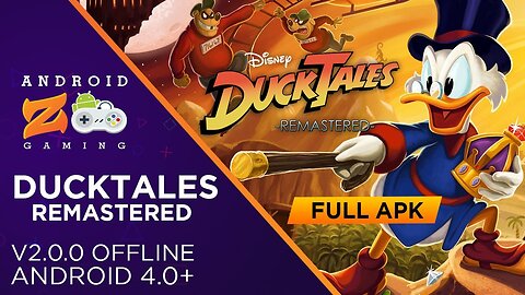 DuckTales Remastered - Android Gameplay (OFFLINE) (With Link) 462MB+