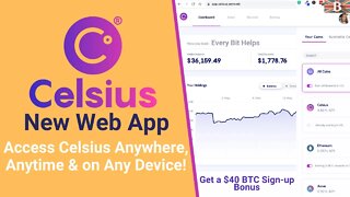 Celsius Web App: Access Celsius Anywhere, on Any Device