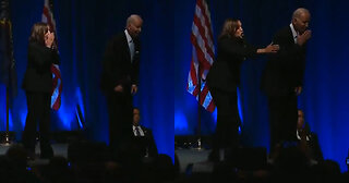 Kamala Harris Ready to Save Joe Biden as He Gets Close to Stage Edge