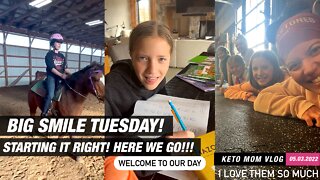 Big Smile Tuesday! Welcome To Our Day! | Keto Mom Vlog