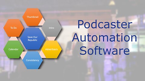 Podcaster Automation Software | Double your published content in half the time