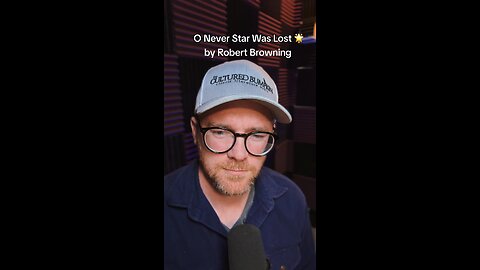 O Never Star Was Lost by Robert Browning
