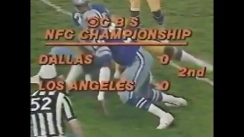 1979-01-07 NFC Championship Game Dallas Cowboys vs Los Angeles Rams