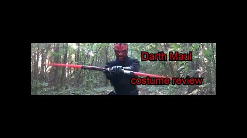 Darth Maul costume review