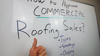 How to Approach Commercial Roofing Sales: Pitching, Strategy, and More [Lunchtime LIVE]