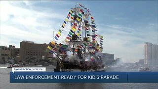 Preparations made for Gasparilla Children's Parade