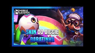 COMO PEGAR A SKIN DO DIGGIE MAIS BARATO | MLBB