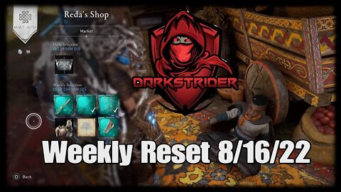 Assassin's Creed Valhalla- Weekly Reset 8/16/22