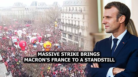 Massive Strike Brings Macron's France To A Standstill