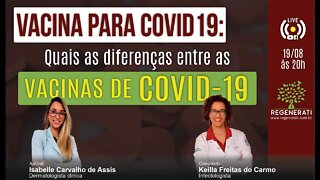 Vacina para Covid: Quais as diferenças entre as vacinas de Covid