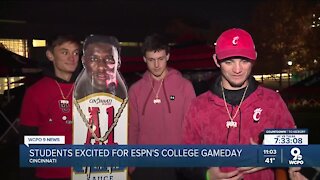 Uc students camp out ahead of College GameDay