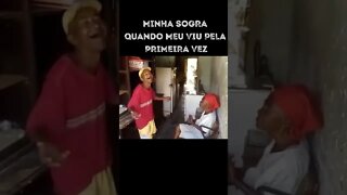 O QUE A MINHA SOGRA PENSA E ACHA DE MIM ? A SUA TAMBEM E ASSIM ? ( MEME ) ( VIRAL ) #shorts