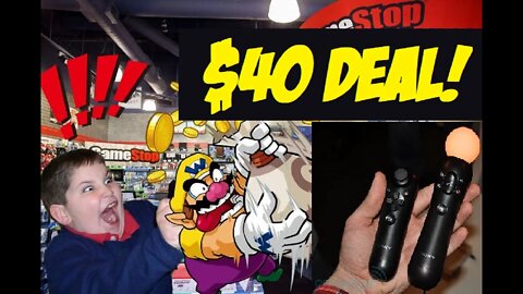 Video Game Score For Just $40! PS Move Controllers On The Cheap