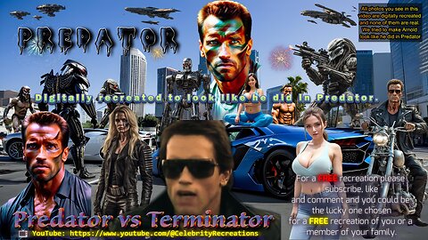 Predator vs Terminator - The Real Story Of Predator Told By Arnold Himself, Digital Arnold That Is.
