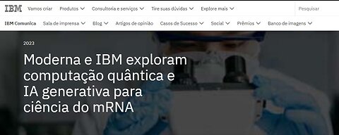 Moderna e IBM exploram 💻 Quântica e IA generativa para Ciência do mRNA 🧐